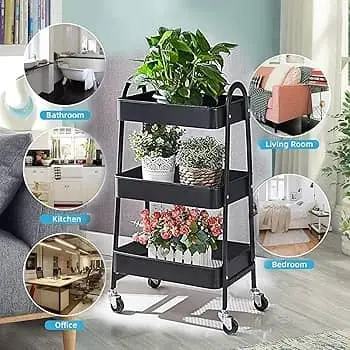 Carrito organizador de 3 niveles — imagen 1