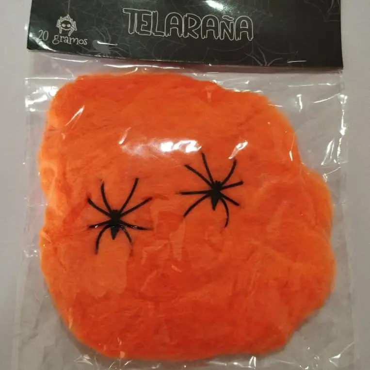 Telarañas flourescente para decoración Halloween — imagen 3