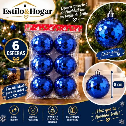Esferas 8 cm — imagen 4