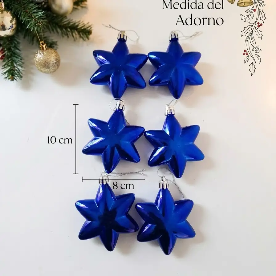 Set de 6 estrellas — imagen 1