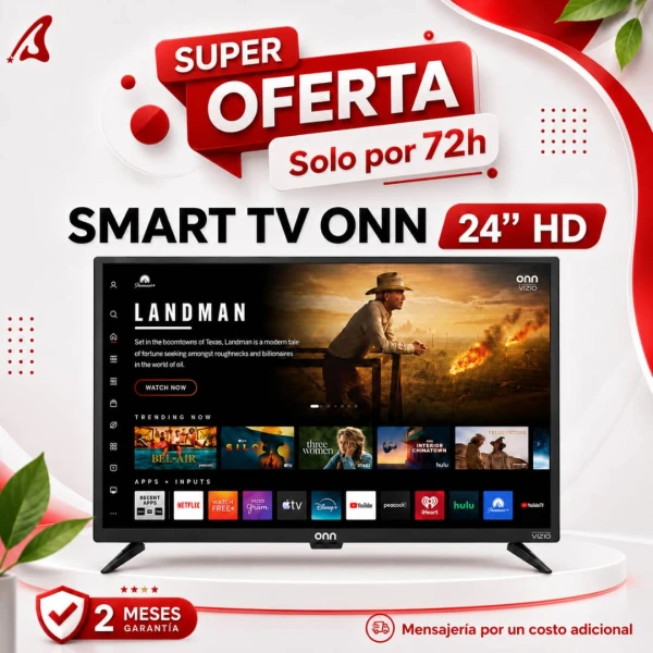 Smart TV ONN 24"'s foto | Yiyi Shop |  BizneCubano