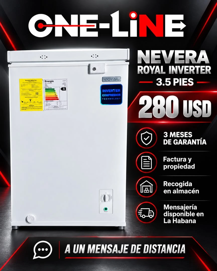 Nevera ROYAL INVERTER 3.5's foto | Yiyi Shop |  BizneCubano