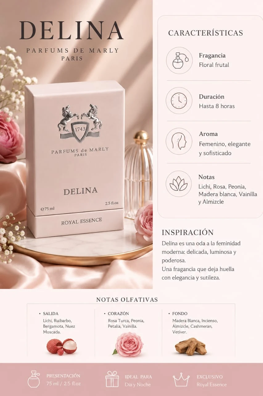 Perfume DELINA's foto | Yiyi Shop |  BizneCubano