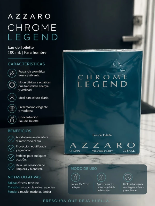 Perfume CHROME LEGEND's foto | Yiyi Shop |  BizneCubano