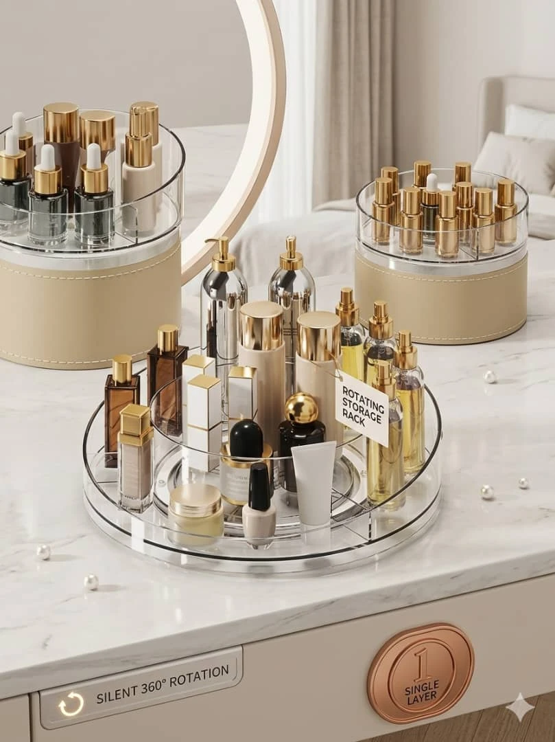 Organizador de cosméticos giratorio's foto | Yiyi Shop |  BizneCubano