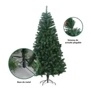 Árbol de navidad 1.80 cm miniatura 2