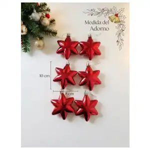 Set de 6 estrellas miniatura 3