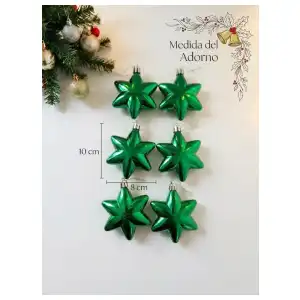 Set de 6 estrellas miniatura 2